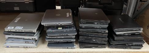 Twenty six pre-owned laptops sold for parts (Assorted models & conditions. Sold as seen for parts on