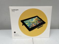 A pre-owned Wacom Cintiq 16 Drawing Tablet (Faulty, sold for spares or repair) (Paperwork states 'Pe