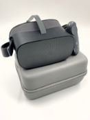 A pre-owned Pico G2 4K S All-in-One VR Headset with controller and USB-C cable in storage case.