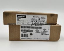 Twenty four boxed as new Siemens Simatic ET200SP Base Units (P/N: 6ES7193-6BP00-0BA0).