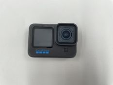 A pre-owned GoPro HERO11 Black Camera (No batteries or accessories included. Untested, sold as seen)