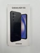 An as new Samsung Galaxy A54 5G 128GB Enterprise Edition (Box sealed) (Checkmend report ID: CM198478