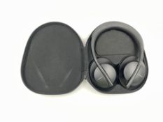 A pre-owned pair of Bose 700 Wireless Noise Cancelling Headphones with case, 3.5mm cable & USB-C cab