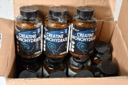 Eleven Creatine Monohydrate Supplement Tablets (BBE 10/2026).