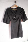 Jacquemus Black LA Robe T-Shirt BAHI Size S.