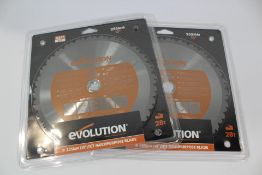 Ten Evolution Rage 255mm Multipurpose Circular Saw Blades (Rageblade255multi).