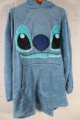 Two Disney Classic Lilo & Stitch Oversized Hooded Ponchos One Size.