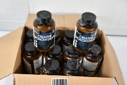 Twelve Creatine Monohydrate Supplement Tablets (BBE 10/2026).