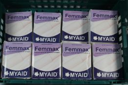 Thirteen MYAID Femmax Vaginal Dilators/Trainers. Boxes Sealed As New, Some Boxes Damaged.
