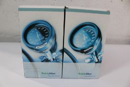 Four Welch Allyn DuraShock DS54 Aneroid Sphygmomanometers (DS-5401-189).