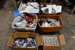 Six Boxes of Assorted Jewellery including Bracelets, Necklaces, Charms, Bangles, Mixed Styles and Si