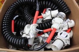 Ten Trailer Battery Charging Cables.