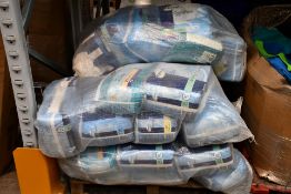 Mixed Pallet including Tena Slip/Mini Comfort/Pants, Tesco/Pampers Nappies. Various Sizes. As New.