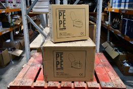 Three Pepe Raised Toilet Seat's with Lid for the Elderly/Disabled, White, 4