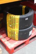 A Pair of Pirelli PZERO Slick Tires, 305/680 -18. As New.