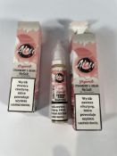 Approximately 1180 Aisu Yoguruto Strawberry & Cream Nic Salt 20mg/ml - Exp: 05/2026.