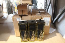 Seventeen Candlelight Midnight Pomegranate Leopard Reed Diffuser In Gold.