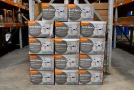 Fourteen Babyway Bath Seats, White, 6-12 Months. Unused Inbox, Viewing Advised.