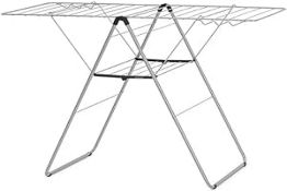 Brabantia HangOn 20m Drying Rack and a Brabantia Super Stable Comfort Ironing Board. Both As New.