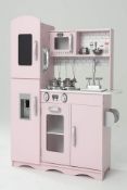 Kidoz Pink Kitchen with Utensils PK005B - As New (Stock image).
