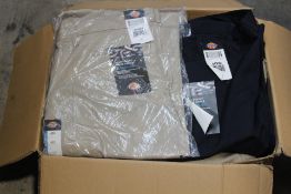 Thirty Three Dickies Work Pants, Mixed Colours, Mixed Sizes. Unworn with Tags, Viewing Advised.