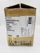 As new Juniper Networks PWR-MX960-4100-DC-S Power Supply Unit (Box opened, inner packaging sealed).