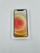 As new Apple iPhone 12 (Global/A2403) 64GB in White (Boxed, opened for testing) (Checkmend report ID
