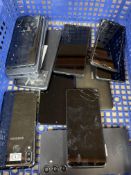 Assorted pre-owned smartphones sold for parts to include Samsung, Sony and Nokia (All Remote Managem