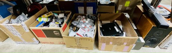 Assorted new and pre-owned IT and electrical items (All items sold as seen).