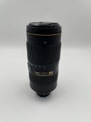 Pre-owned Nikon AF-S Nikkor 80-400mm f/4.5-5.6G ED VR Lens (Lens cap & wrap cover included).