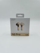 Nineteen as new Sudio N2 Pro Wireless Earbuds in Sand (EAN: 817427025079) (Boxes sealed).