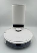 Pre-owned ECOVACS DEEBOT N8+ Robot Vacuum with docking station.