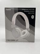 Twenty as new Hama Freedom Lit Bluetooth Foldable On-Ear Headphones (Boxes sealed).
