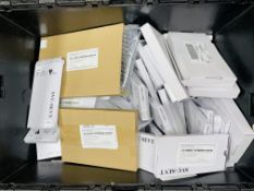 Assorted pre-owned Samsung smartphone & tablet parts (Sold as seen. Crate not included).