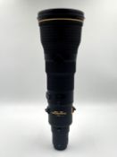 Pre-owned Nikon AF S Nikkor 800mm f/5.6E FL ED VR Lens in a Nikon CT-801 Trunk Case (Nikon wrap & le