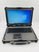 Pre-owned Getac X500G2 Ultra Rugged Notebook Computer with Intel Core i7-1610 3.00GHz CPU, 16GB RAM,