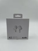 Twenty as new Sudio A2 Wireless Earbuds in White (EAN: 7350071386217) (Boxes sealed).