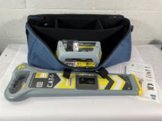 Radiodetection CAT4+ and Genny4 Kit, Depth and Strike Alert.