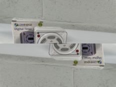 Thirty Eight LowEnergie12V DC Digital 7 Day Programmable Timer Switches.