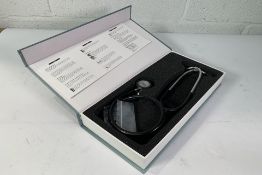 Esteth Classic Stethoscope, Black/Silver. New