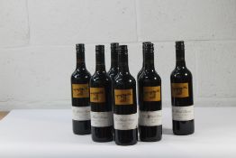 Seven The Black Stump Durif - Shiraz 2021 7 x 750ml Red Wine, Some labels Scratched.