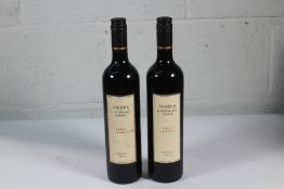 Two Parker Coonawarra Estate First Growth Vintage 2012 Red Wines 2 x 750ml Labels Slightly Distresse