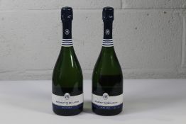 Two Besserat De Bellefon Bleu Brut Champagne 2 x 750ml.