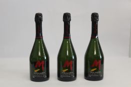 Three Mosimann's Grand Cru Champagne 3 x 750ml.