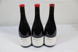 Three Jean Foillard Morgan 2019 Cote Du PY Red Wine 3 x 750ml.