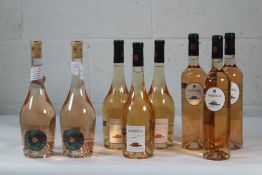 Six Chateau Montaud AOP Cotes De Provence Rose 2022 6 x 750ml and Two Castillo De Ibiza Rose 2022 2