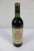 Chatueau Gruaud Larose 1980 Red Wine.