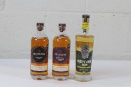 Belgrove Small Batch Hazelnut Rum 700ml, Belgrove Small Batch Spiced Fig & Blackberry Rum 700ml and