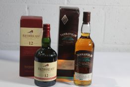 Redbreast Single Pot Still 12yr Irish Whiskey 700ml, Tamnavulin Speyide Single Malt Whisky Double Ca