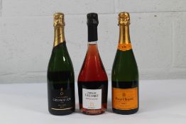 Geoffroy Rose De Saignee Champagne Brut - Premier Cru 750ml, Veuve Clicquot Brut Champagne, Gremille